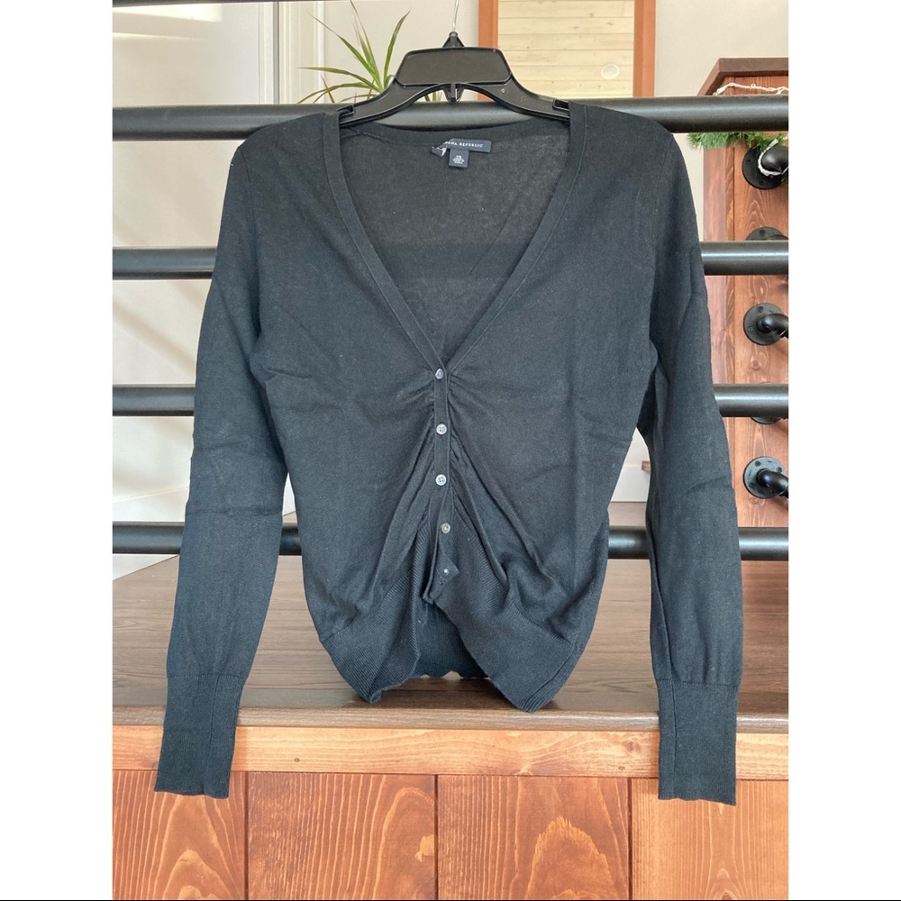 Banana Republic Black Cardigan